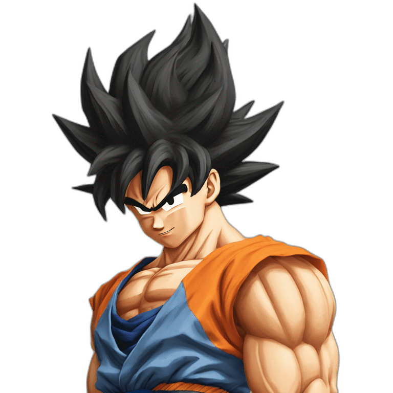 dragon ball goku done emoji