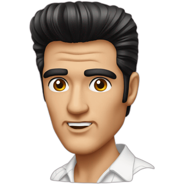 Elvis with Botox  emoji