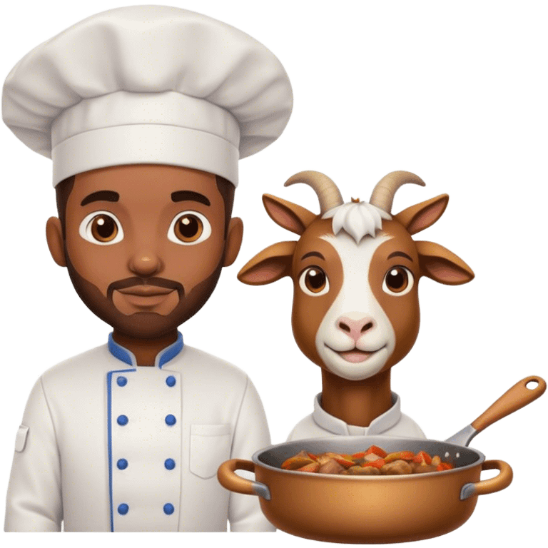 Chef drake cooking goat emoji