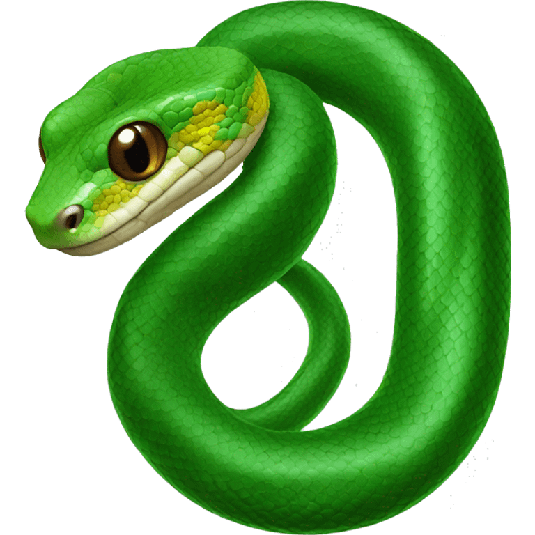 emerald tree boa emoji