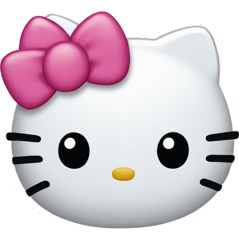 hello kitty head emoji