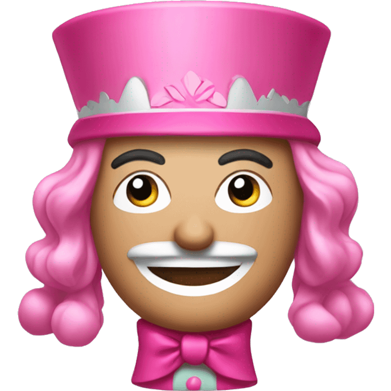 Pink Nutcracker emoji