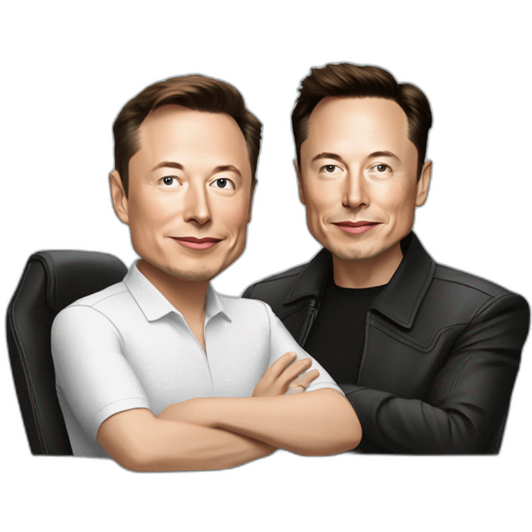 Elon-Musk-with-tesla emoji