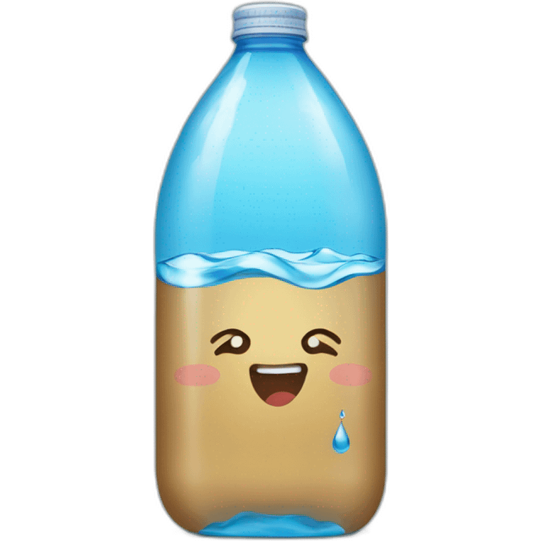 Bottle of water emoji