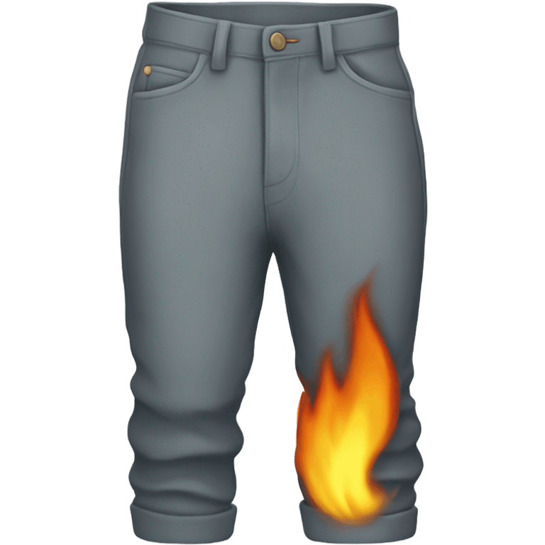 Pants on fire emoji