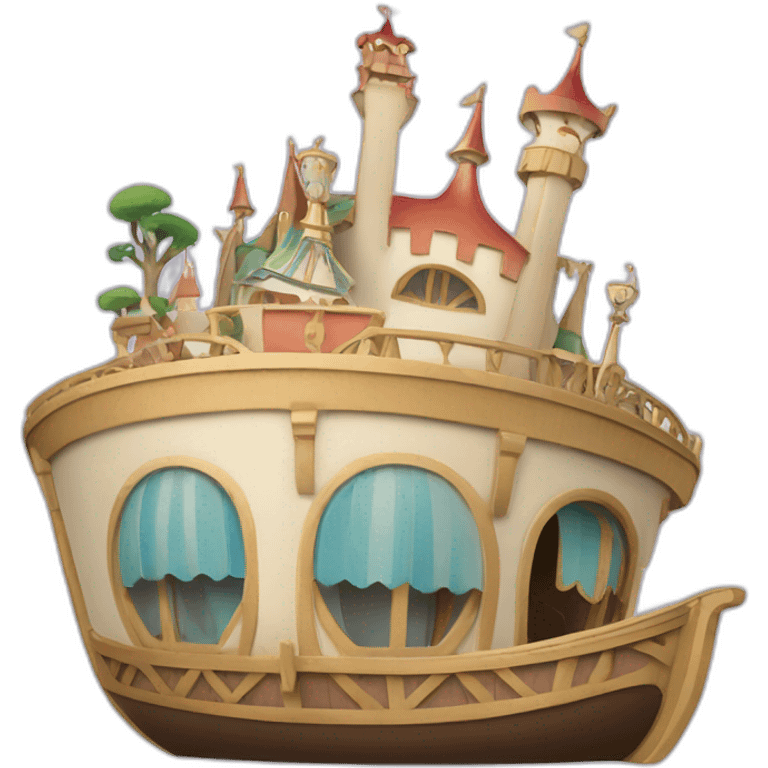 It’s a small world ride emoji