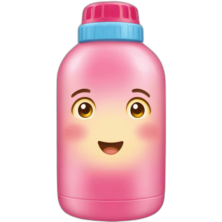 Kawaii water bottle emoji