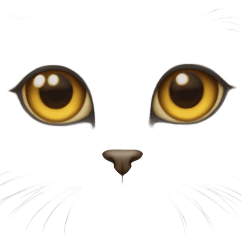 Cat with eyelashes  emoji