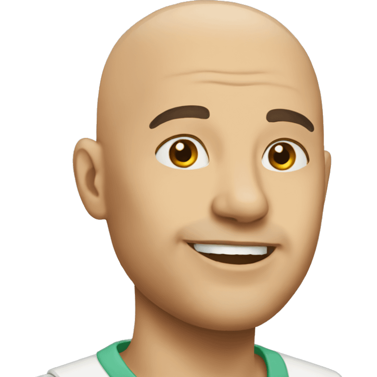 Bald emoji