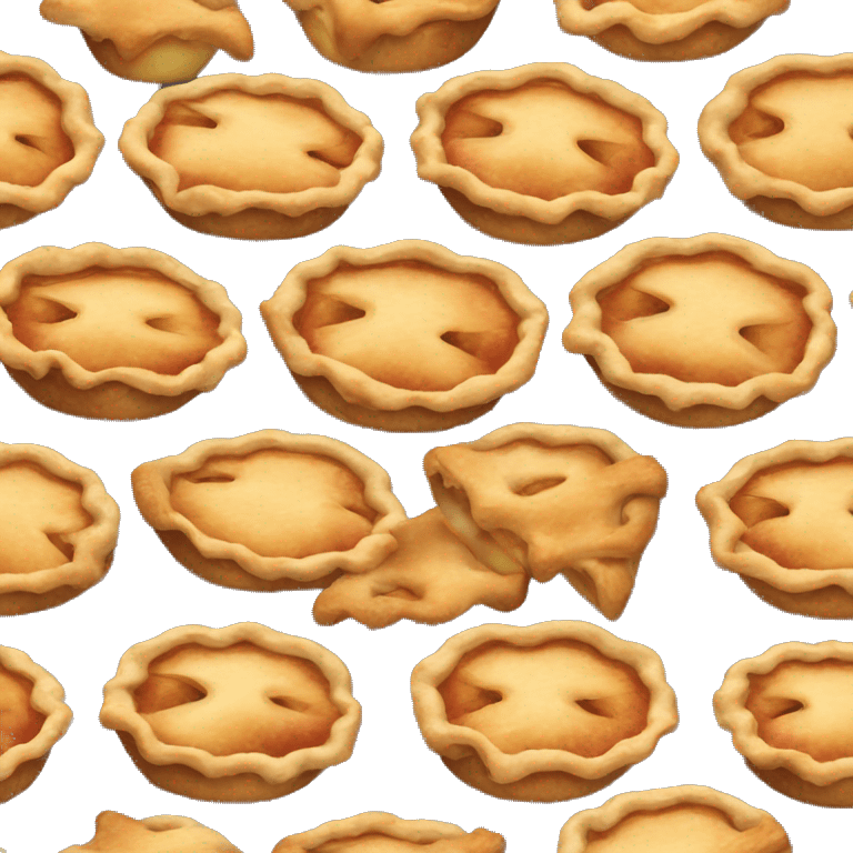 crisp apple pie emoji