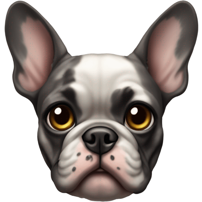 Merle French Bulldog emoji