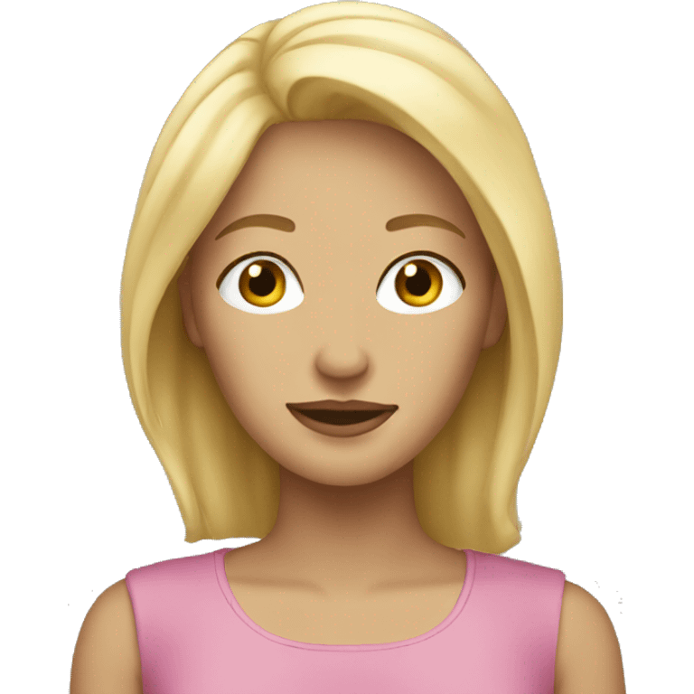 blonde woman emoji