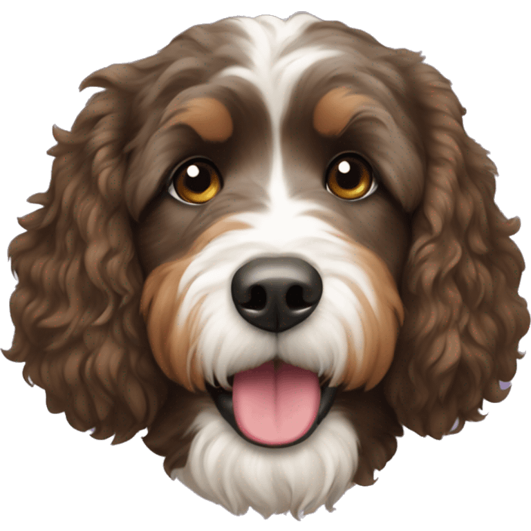 Sable Bernedoodle emoji