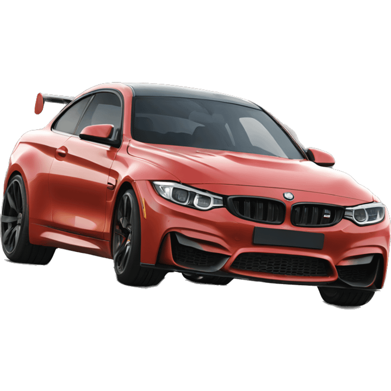 M4 compétition Car emoji