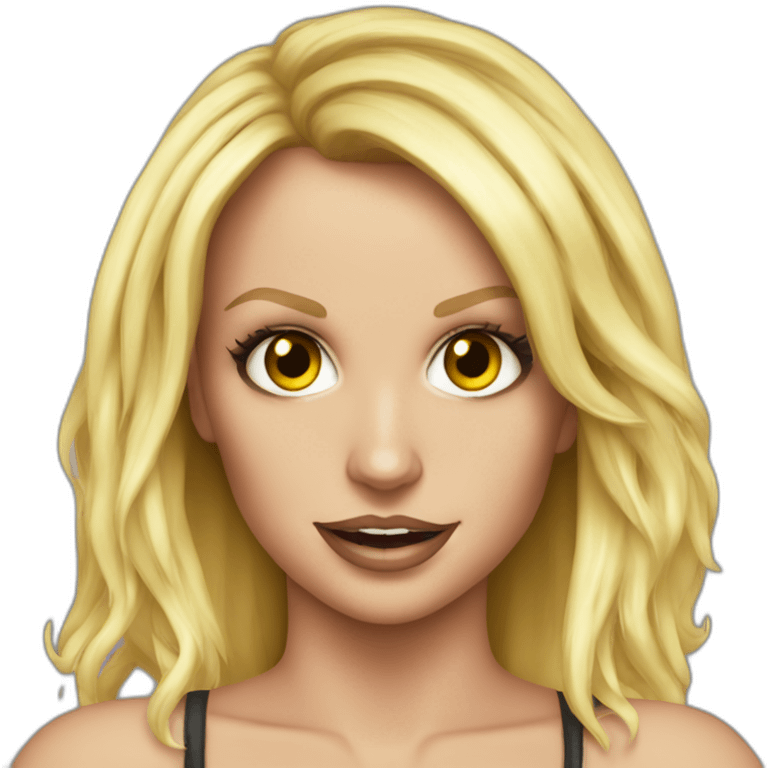 Britney spears, toxic emoji