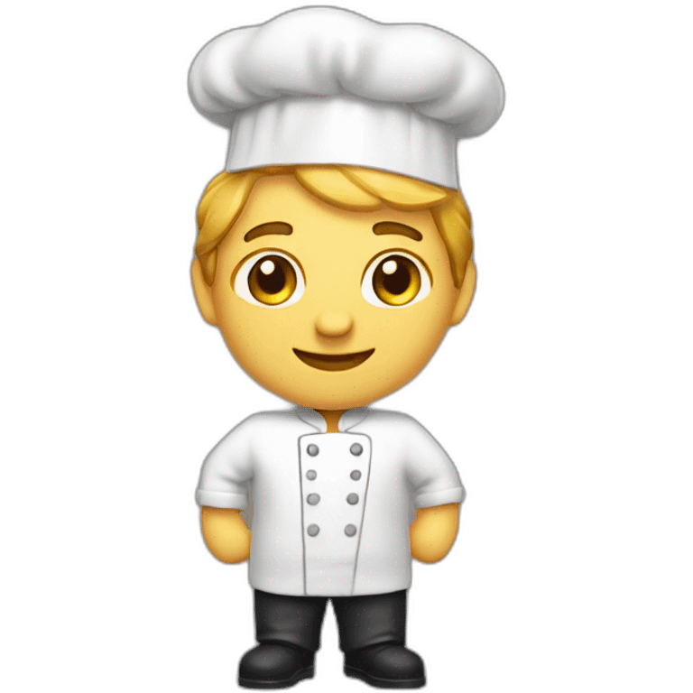 chef cuisinier chauve emoji