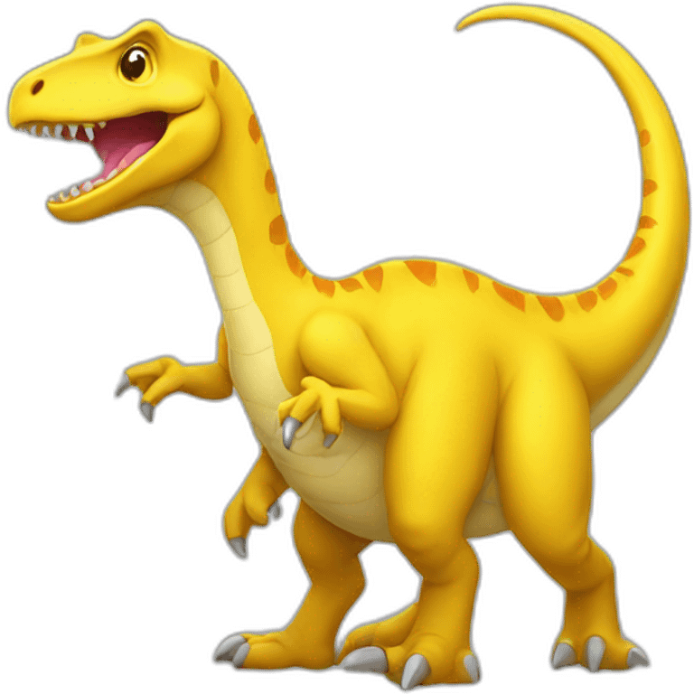 yellow dinosaur emoji