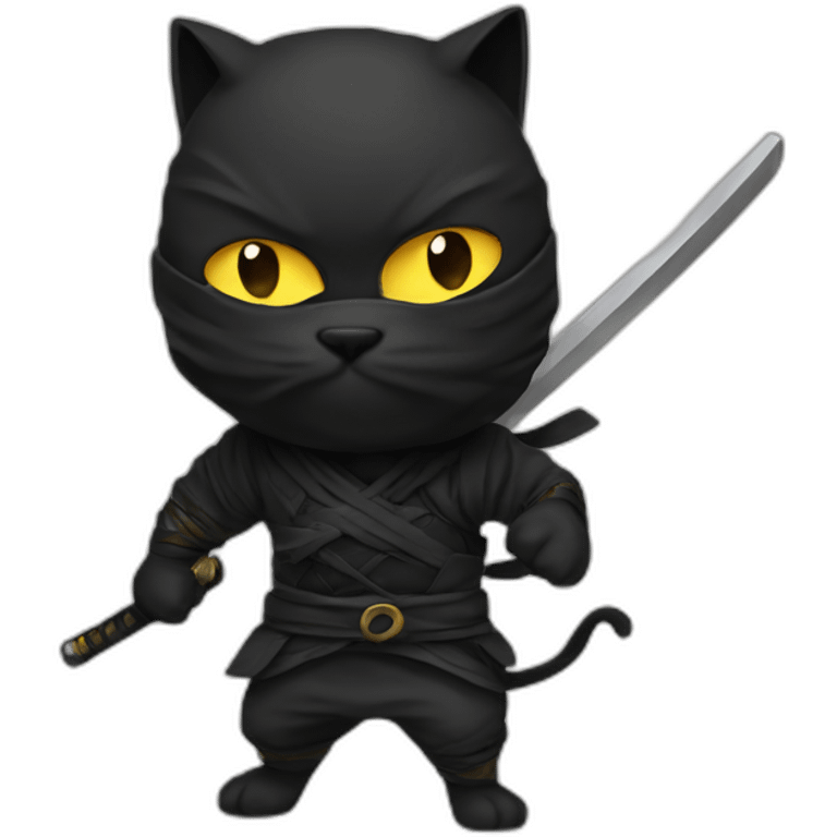 cat ninja emoji