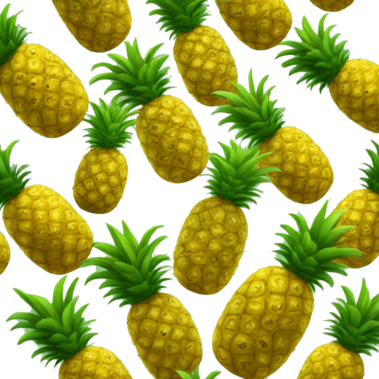 Pineapples lice emoji