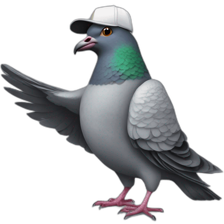 pigeon rapper emoji