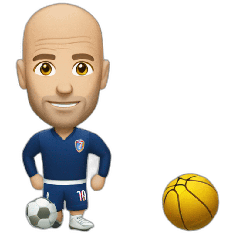 Zidane qui fait son coup de boule emoji