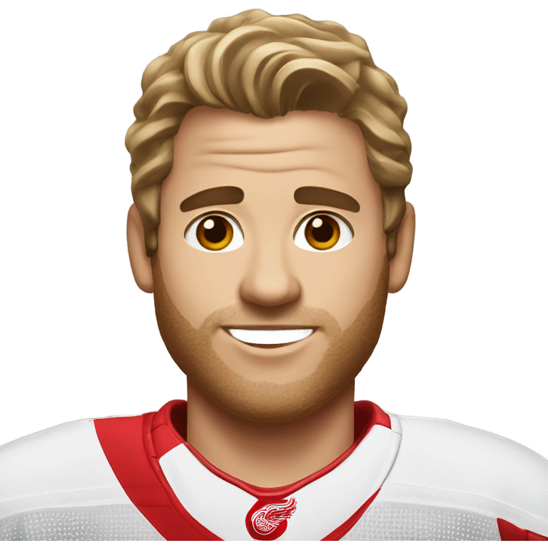 Detroit red wings hockey player emoji