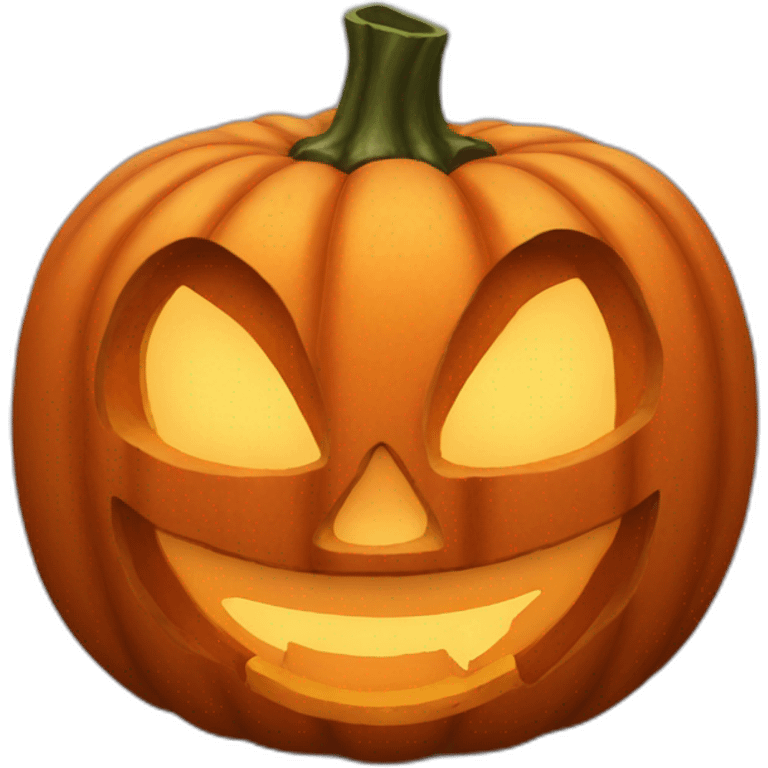 Jack-o'-lantern emoji