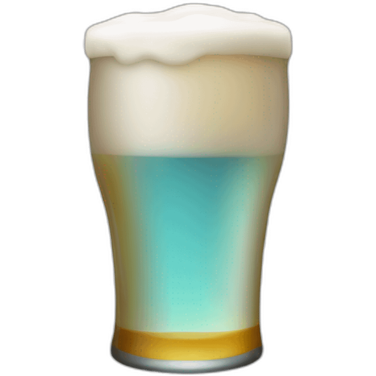 glass empty beer emoji