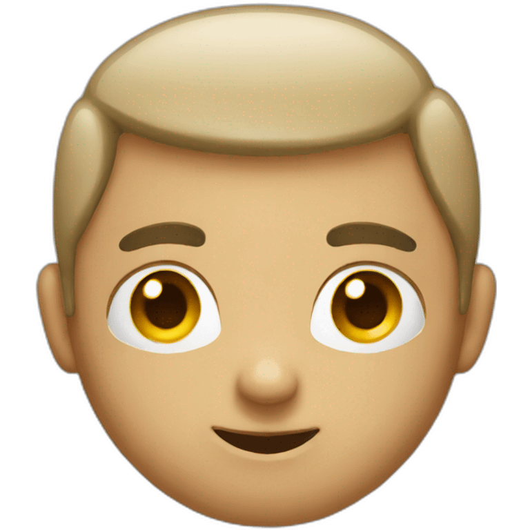 Huge head friend emoji