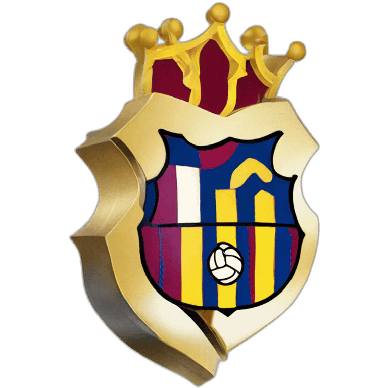 Fc Barcelona logo emoji