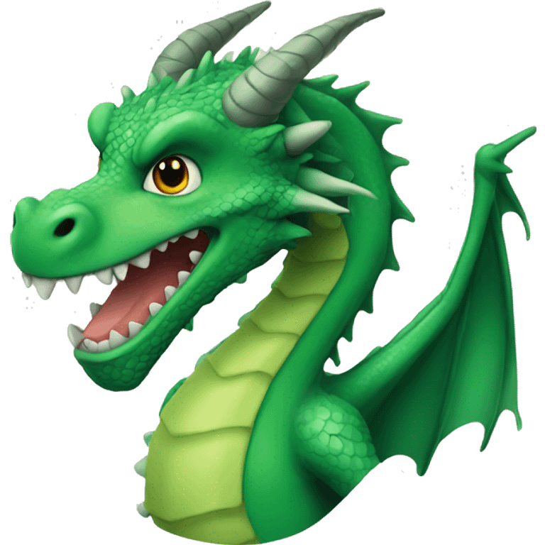 Green dragon emoji