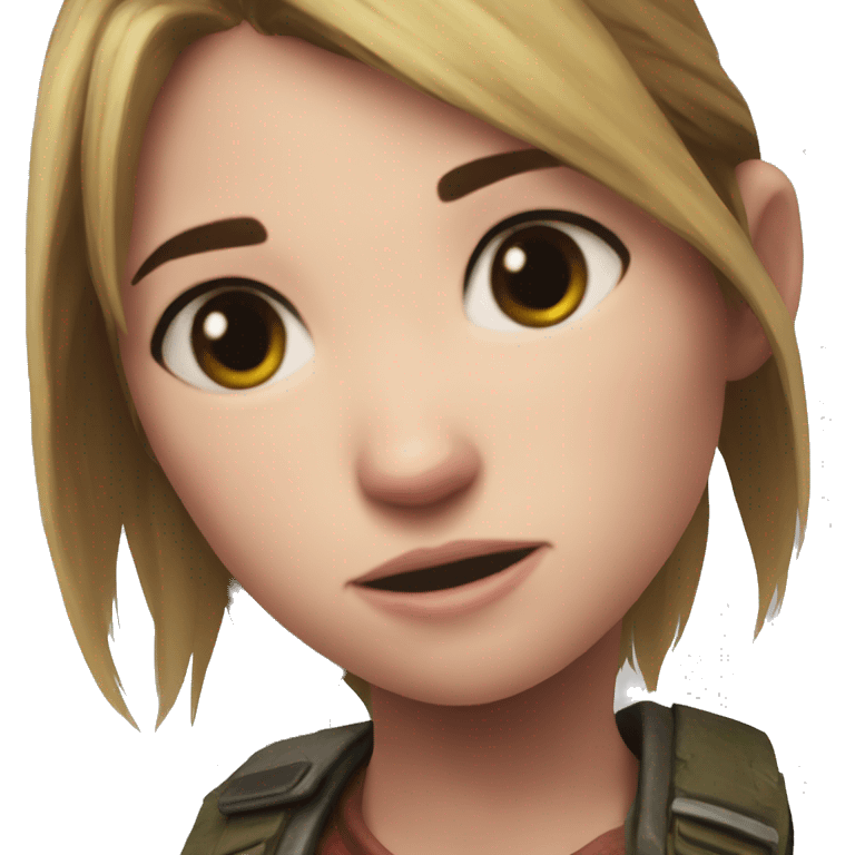 Ellie the last of us Little bit dezoom emoji