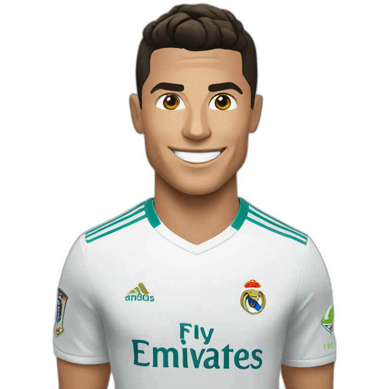 Cristiano Ronaldo thik emoji