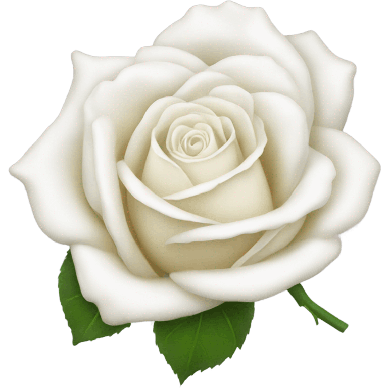 White rose emoji