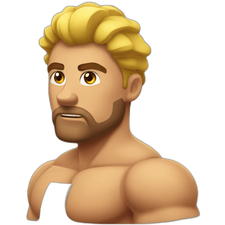 Mec musclé emoji