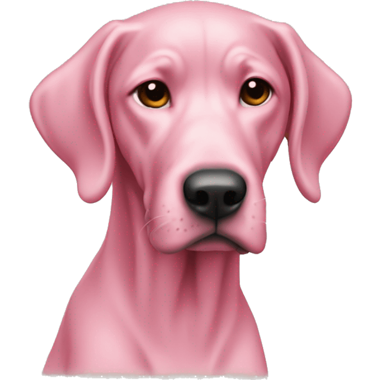 Pink board pointer emoji