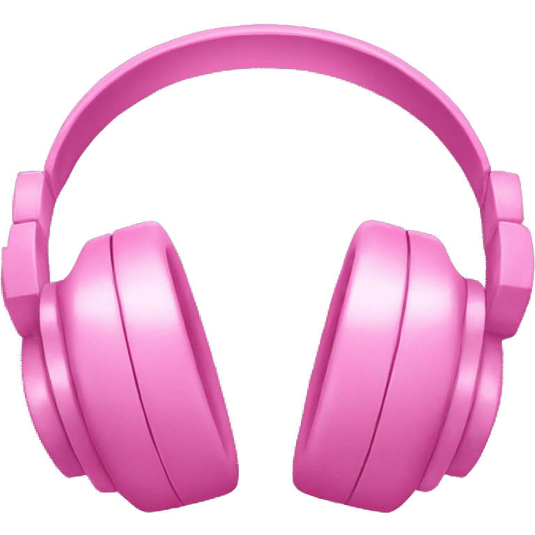 Headphones with pink bows emoji