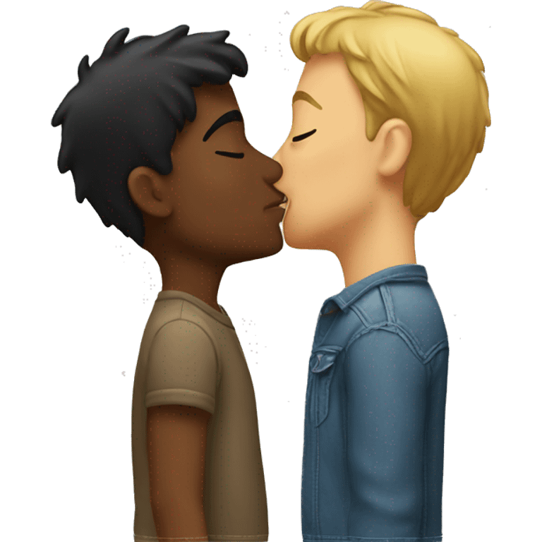 kiss-kiss emoji