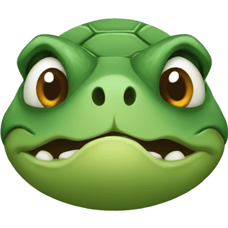 Angry turtle emoji