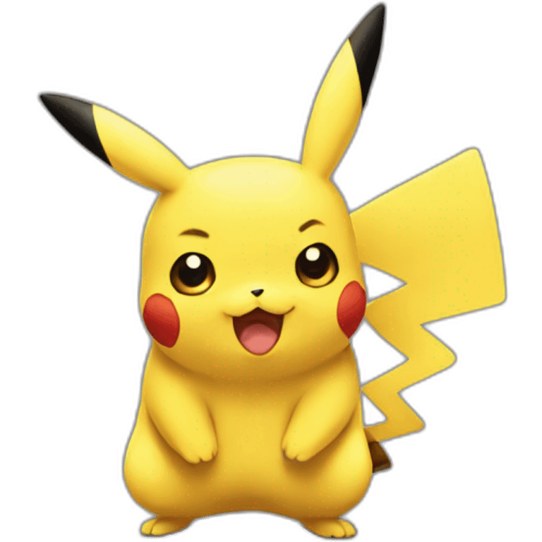 Pikachu the pokemon emoji