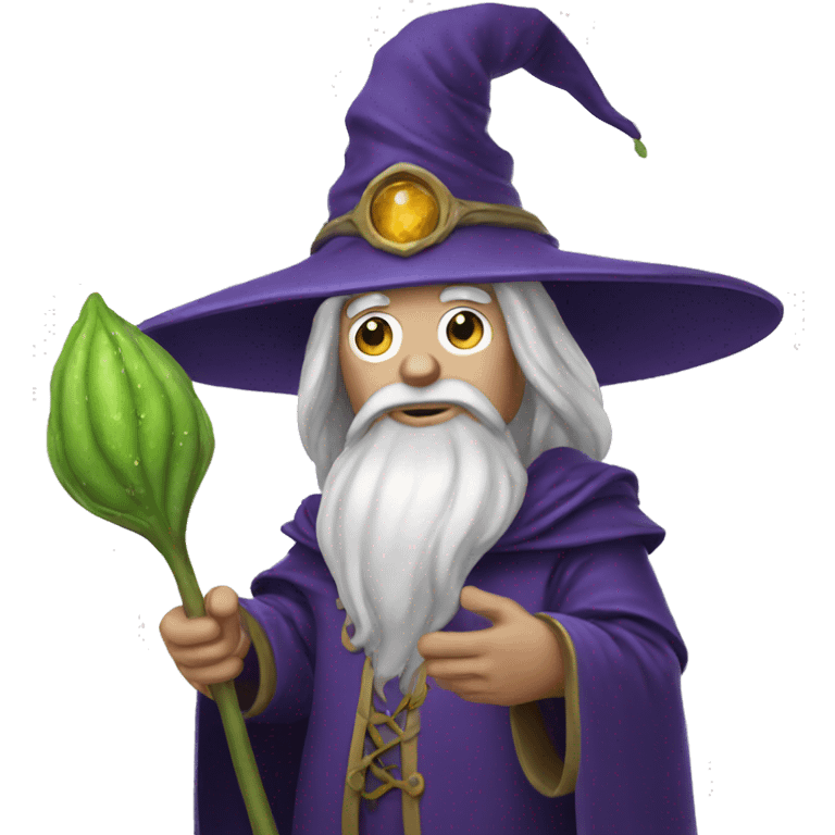 A bean wizard emoji