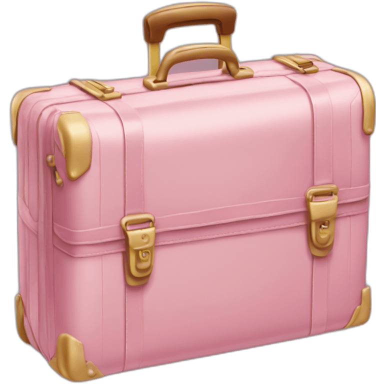 Valise rose emoji