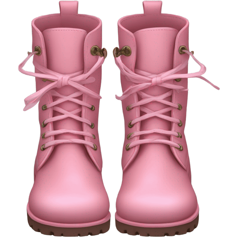 Pink boots emoji