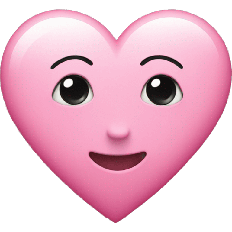 Pink heart  emoji