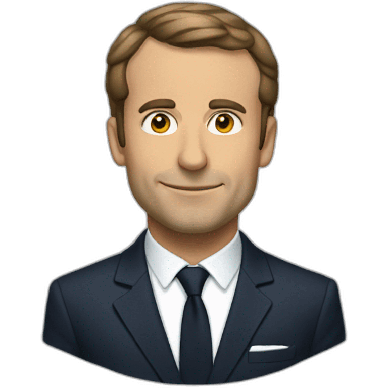 Macron nu emoji