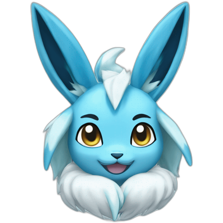 Glaceon Pokemon emoji