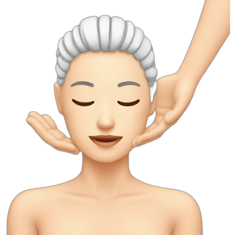 head massage emoji