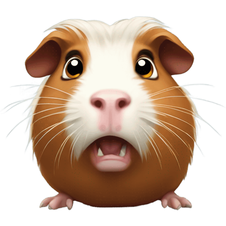 Angry giant guinea pig emoji