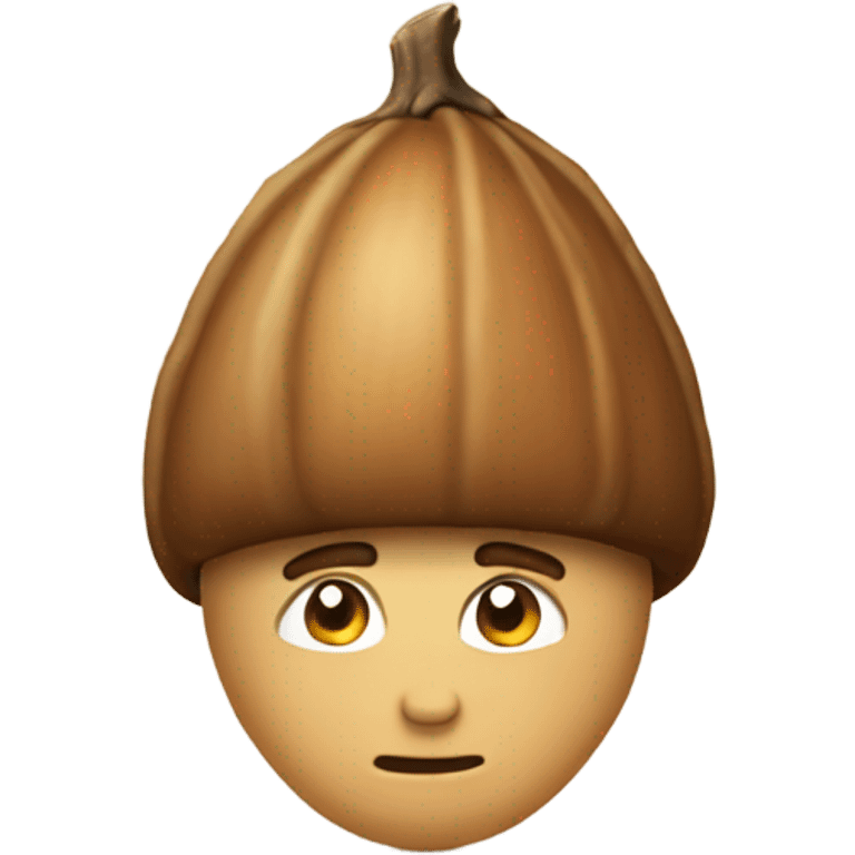 Forgotten acorn emoji