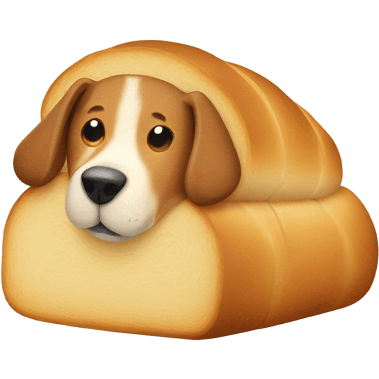 Dog loaf of bread emoji